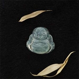 冰糯飘花翡翠佛公